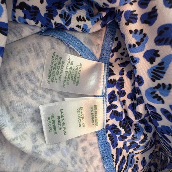 Lilly Pulitzer Carpe Vita Flare Legging, Size S, NWT in Resort White Twisted Up - Picture 7 of 7